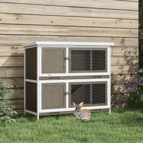 Bunny Hutch with Ramp