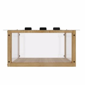 Waterproof Window Cat Perch Catio, Wood Cat Window Box, Window Catio For Indoor Cats. Suitable Single Hanging Window With An Inner Diameter Of The Win