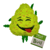 My Name is Bud, Funny Squeaky Weed Dog Toy, Cute Stuffed Parody Pot Nug, Cool Plush 420 Novelty Gift for Pets & Their Owners
