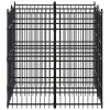 Outdoor Dog Kennel Steel 39.7 ftÂ²
