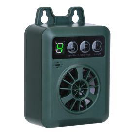 1Pc Anti-barking Device 49.2Feet Sensing Ultrasonic Bark Deterrent With 4 Frequency Levels 4 Sensitivity Levels Indoor Outdoor Dog Bark Control